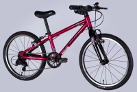 Велосипед 20" Leon GO 7 Vbr CS (2025) малиновий 0