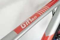 Велосипед 28" Trinx GTR 2.0 (2021) сіро-червоний матовий 2