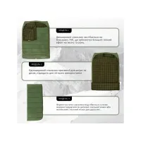 Спальный мешок Naturehike CNK2350WS019 (6°C) 220 см, green 9