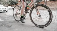 Шкарпетки водонепроникні Dexshell Pro visibility Cycling, з зеленою смугою 4