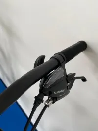 Велосипед 27.5" Trinx M136 Elite (2021) Matt-Black-Grey-Blue 2