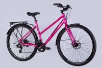Велосипед 28" Dorozhnik GRANAT W DD CS (2025) фиолетово-розовый 0
