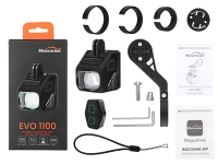 Фара Magicshine EVO 1100, 1100 lm, 1800 mAh, USB-C, iOS/Android, 4 режима, пульт, black 15