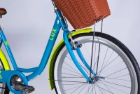 Велосипед 26" Dorozhnik LUX Velosteel (2025) голубой 2