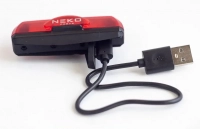 Мигалка задня NEKO NKL-6102 зарядка USB 55 люмен 0