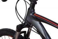 Велосипед 29" Leon TN-80 SE AM Hydraulic lock out HDD (2022) графитовый с черным и оранжевым (м) 4