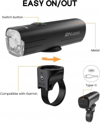 Фара Magicshine RN1200 (1200 lum) 4000 mAh, USB-C, функция PowerBank 5