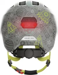 Шлем детский ABUS SMILEY 3.0 LED Grey Space 1
