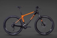 Велосипед 29" Pride Rebel 9.1 (2022) black/orange 0
