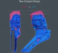 Перемикач передній Shimano Dura-Ace Di2 FD-R9250-F 2x12 (без хомута) 1