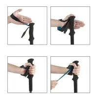 Треккинговая палка Naturehike ST08 NH18D020-Z, 110 см, burgundy 1