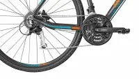 Велосипед Bergamont Helix 5.0 dark silver/petrol/orange (matt) 2018 3