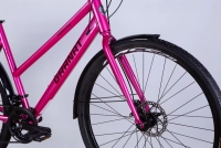 Велосипед 28" Dorozhnik GRANAT W DD CS (2025) фиолетово-розовый 2