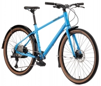 Велосипед 27.5" Kona Dew Deluxe (2022) Gloss Azure Blue 0