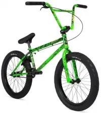 Велосипед BMX 20" Stolen CREATURE (2020) toxic green splatter 0