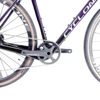 Велосипед 28" Cyclone CGX (2022) чорно-фіолетовий 8