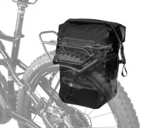 Сумка на багажник Topeak Pannier DryBag 16L waterproof pannier bag, w/reflective strap and QuickClick Mount, black, 1шт 3