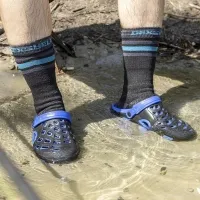 Шкарпетки водонепроникні Dexshell Ultra Dri Sports, з блакитною смугою 1