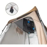 Палатка душевая Naturehike NH21ZP005, brown 5