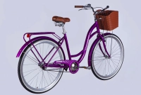 Велосипед 28" Dorozhnik AQUAMARINE BH (2025) бузковий 1