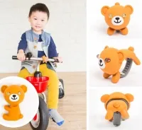 Мигалка для дитячого велосипеда Zoonimal Ведмідь, LED, на кермо. Світіння: Білий 2