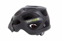 Шлем Green Cycle Slash темный зелено-салатовый матовый 0