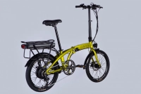 Велосипед 20" Dorozhnik eONYX DD CS 36B 12.5А*г 500Вт (2025) горчичный (м) 1