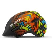 Шлем детский Giro Scamp matt black/check fade 2