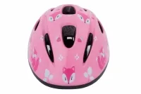 Шлем детский Green Cycle Foxy розовый/малиновый/белый лак 2