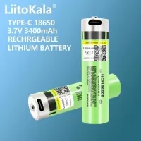 Акумулятор LiitoKala Lii-USB-34B 18650 3400mah 0