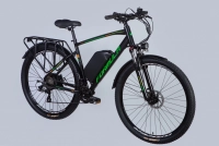Велосипед 29" Formula eCURSOR man DD CS 48B 17.5А*г 500Вт (2025) чорно-зелений 0