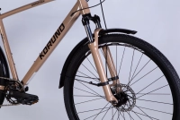Велосипед 28" Dorozhnik KORUND DD CS (2025) темно-бежевий матовий 2