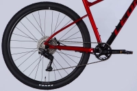 Велосипед 29" Leon TN 75 HDD (2025) чорний з червоним 4