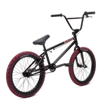 Велосипед 20" Stolen CASINO XL (2023) black & blood red 2