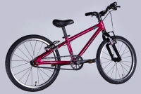 Велосипед 20" Leon GO Vbr FR (2025) малиновий 1