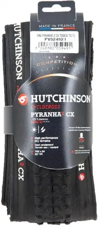 Покришка 700 x 33 (33-622) Hutchinson ENV Piranha 2, CX TS TL 5