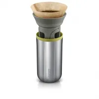  Портативний дріпер-термокухоль Wacaco Cuppamoka, grey 2