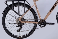 Велосипед 28" Dorozhnik KORUND DD CS (2025) темно-бежевий матовий 4