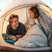 Спальный мешок Naturehike M400 CNK2350WS023 (1°C) 220 см (левый), green 2