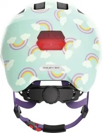 Шлем детский ABUS SMILEY 3.0 LED Blue Rainbow 1