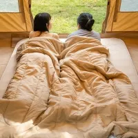 Спальный мешок Naturehike L150 NH20MSD05 (13°C) 190 см (левый), beige 3