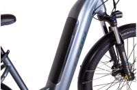 Велосипед 27.5" Leon Gavana 500Вт (2022) графітовий (м) 2