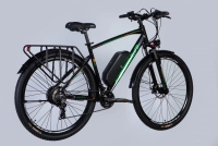 Велосипед 29" Formula eCURSOR man DD CS 48B 12.5А*г 500Вт (2025) черно-зеленый 1
