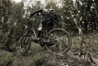 Крыло переднее "Ass Saver" Mudder Regular dot  6
