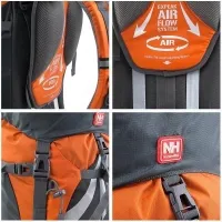 Рюкзак Naturehike NH70B070-B, 75L, orange 5