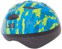 Шлем детский Green Cycle Pixel размер 50-54см синий/голубой/лайм лак 2