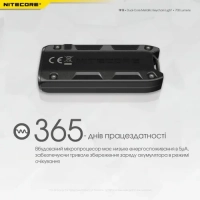 Фонарь ручной наключный Nitecore TIP SE (2xOSRAM P8, 700 лм, 4 реж., USB Type-C), black 11