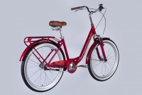 Велосипед 26" Dorozhnik RUBY PH (2025) бордовий 1