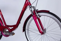 Велосипед 26" Dorozhnik RUBY PH (2025) бордовий 4