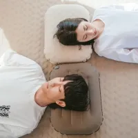 Подушка надувная Naturehike CNK2300DZ024, 52х32 см, beige 4